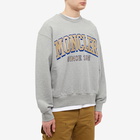 Moncler Men's Arch Logo Crew Sweat in Grey