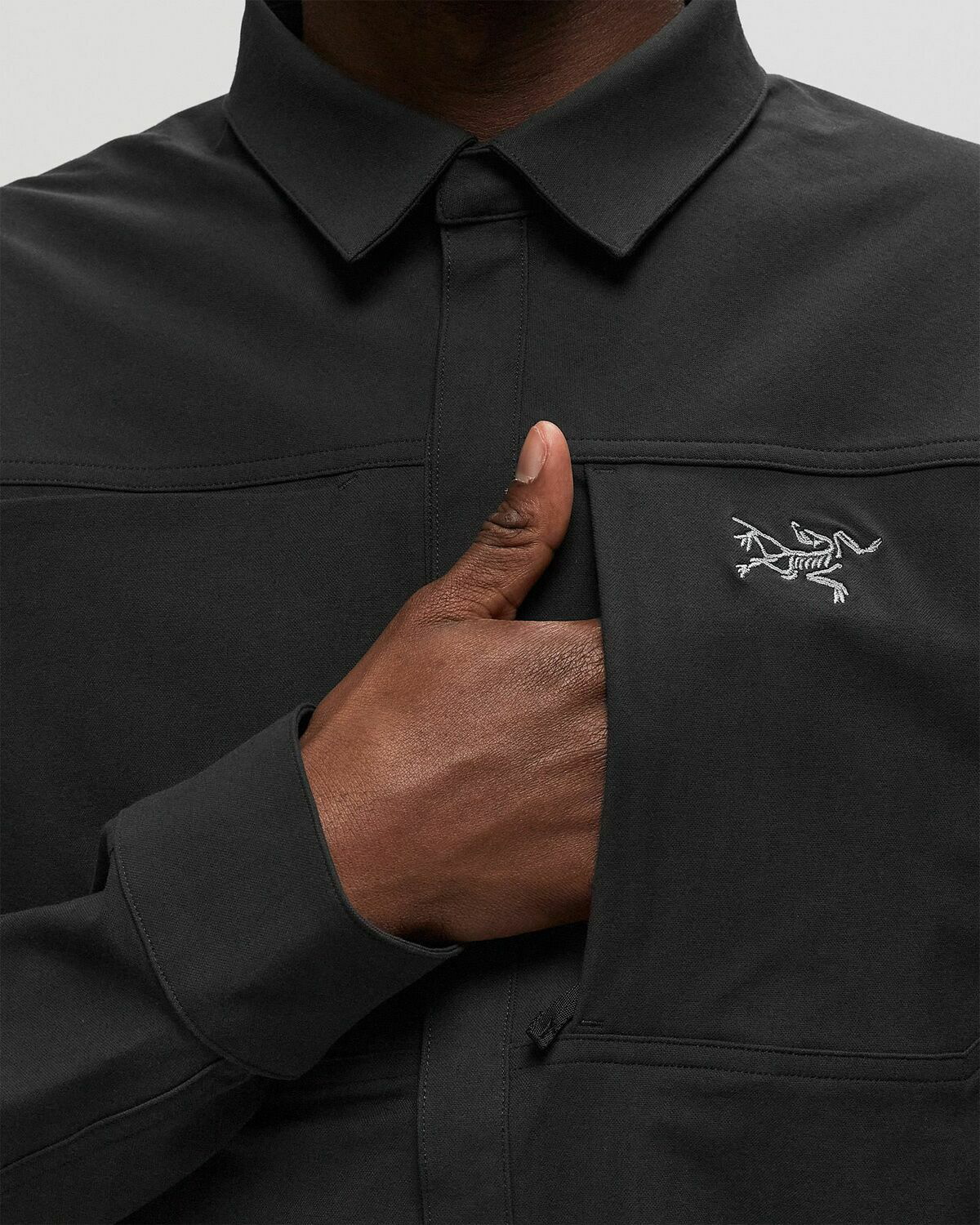 Arc´teryx Cronin Cotton Overshirt M Black Men Arc'teryx Arc´teryx Cronin Cotton Overshirt M Black Men Arc'teryx