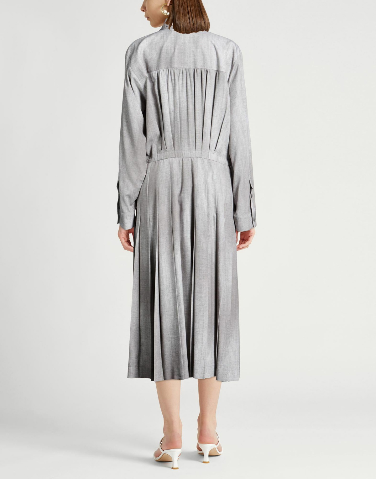 Ermanno Scervino Womens Midi dress in Grey
