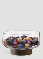 LSA International City Bowl and Walnut Base