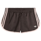 Adidas Women's 3S Sprinter Shorts in Aurora Coffee/Sandy Pink