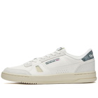 Reebok Men's LT Court Sneakers in Chalk/Alabaster/Forest Green