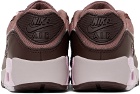 Nike Burgundy & Pink Air Max 90 Sneakers