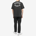Kenzo Paris Men's Kenzo Oversized Crest T-Shirt in Black
