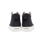 Loewe Black Canvas High-Top Sneakers