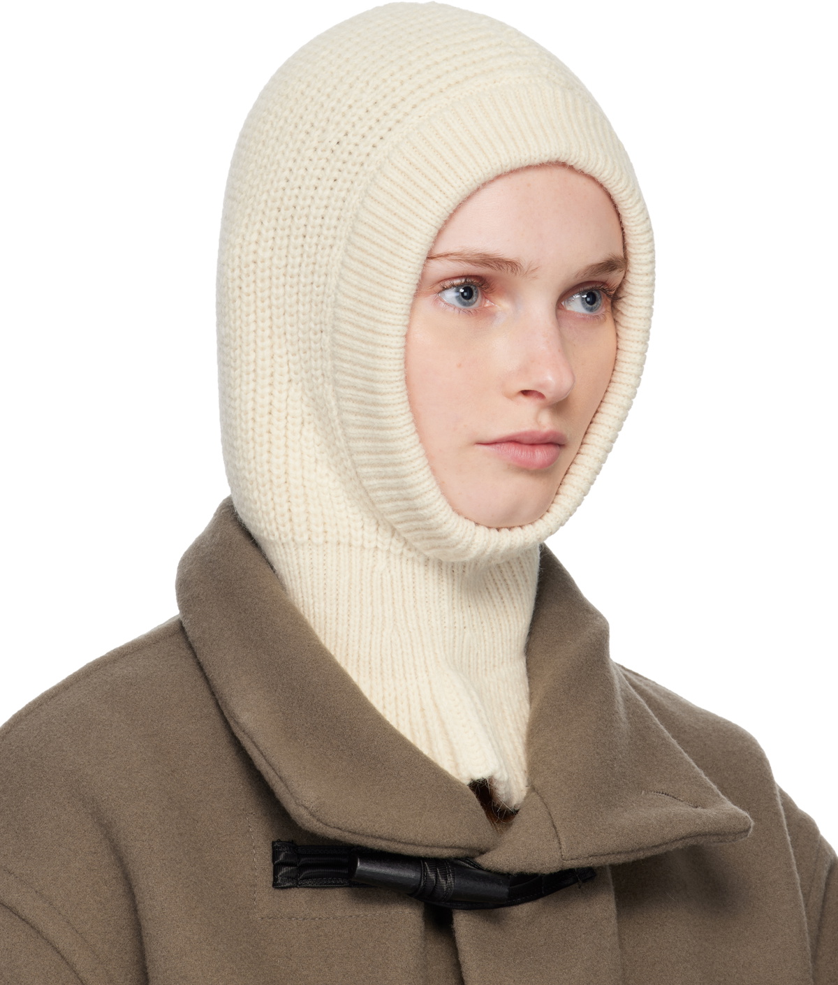LEMAIRE Off-White Hood Balaclava