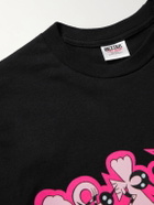 Better™ Gift Shop - Chris Lux Logo-Print Cotton Jersey T-Shirt - Black