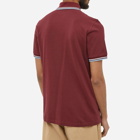 Fred Perry Authentic Men's Reissues Original T in Maroon/White/Ice