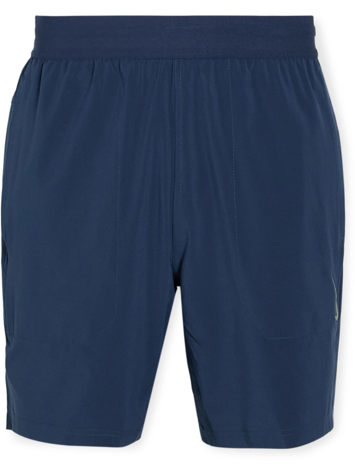 Nike Training DriFIT Yoga Shorts Blue Nike Training