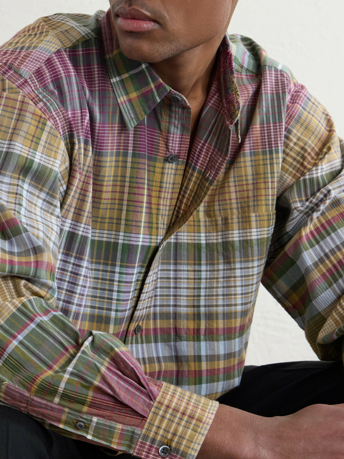 Aimé Leon Dore - Checked Cotton Shirt - Brown