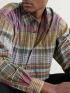 Aimé Leon Dore - Checked Cotton Shirt - Brown