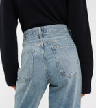 Agolde - Criss Cross high-rise straight jeans