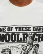 One Of These Days One Of These Days X Woolrich T Shirt White - Mens - Shortsleeves