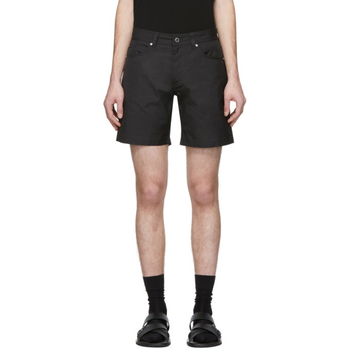 Photo: Valentino Black Technical Twill Shorts