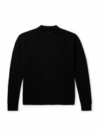 Rick Owens - Boiled Cashmere and Wool-Blend Sweater - Black