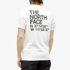 The North Face Men's Coordinates T-Shirt in Tnf White