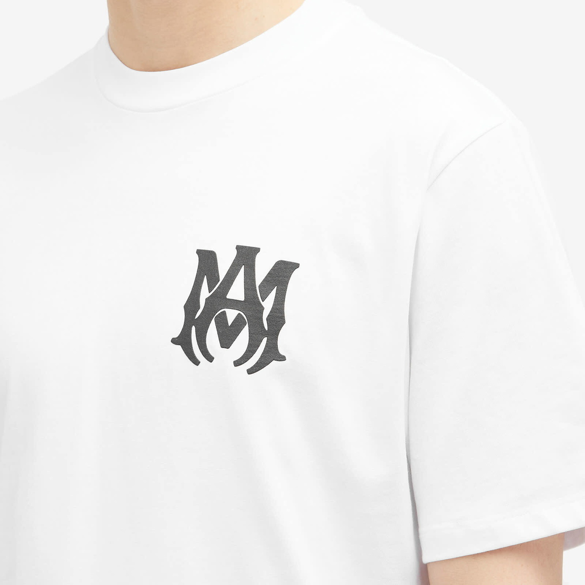 AMIRI Men's MA Core Logo T-Shirt in White Amiri