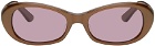 BONNIE CLYDE Brown Magic Sunglasses