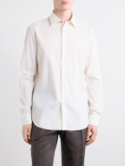 Paul Smith - Striped Cotton and Silk-Blend Shirt - White