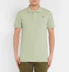 Maison Kitsuné - Cotton-Piqué Polo Shirt - Green