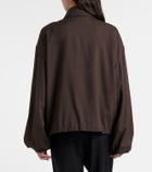 Loewe Double L paneled blouson jacket