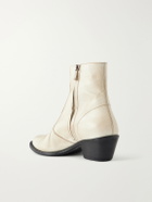 Enfants Riches Déprimés - Kansas Embroidered Leather Chelsea Boots - Neutrals