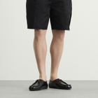 Jil Sander Men's Leather Lace Up Shoe in Black