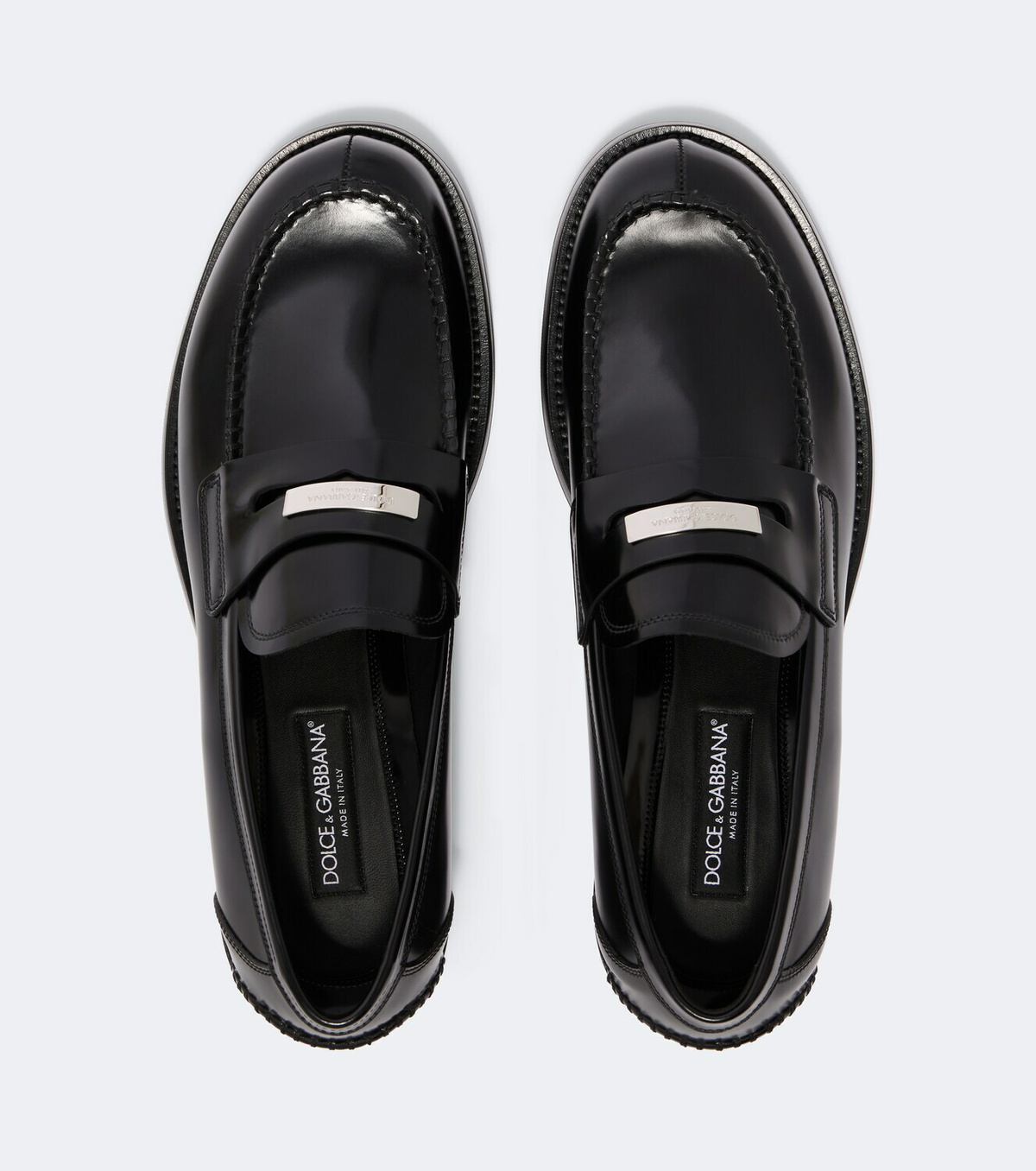 Dolce&Gabbana Leather penny loafers