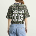 ICECREAM Women's Cropped Football Jersey in Camo