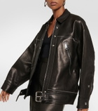 Khaite Herman leather jacket