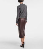 Ferragamo Cashmere-blend cardigan