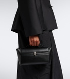 Savette Symmetry Trapeze Small leather top-handle bag