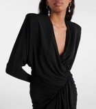 Alexandre Vauthier Draped jersey minidress