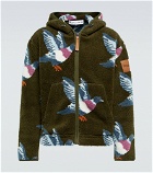 JW Anderson - Printed fleece jacket
