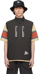 and wander Gray Gramicci Edition Brushed Nylon Vest