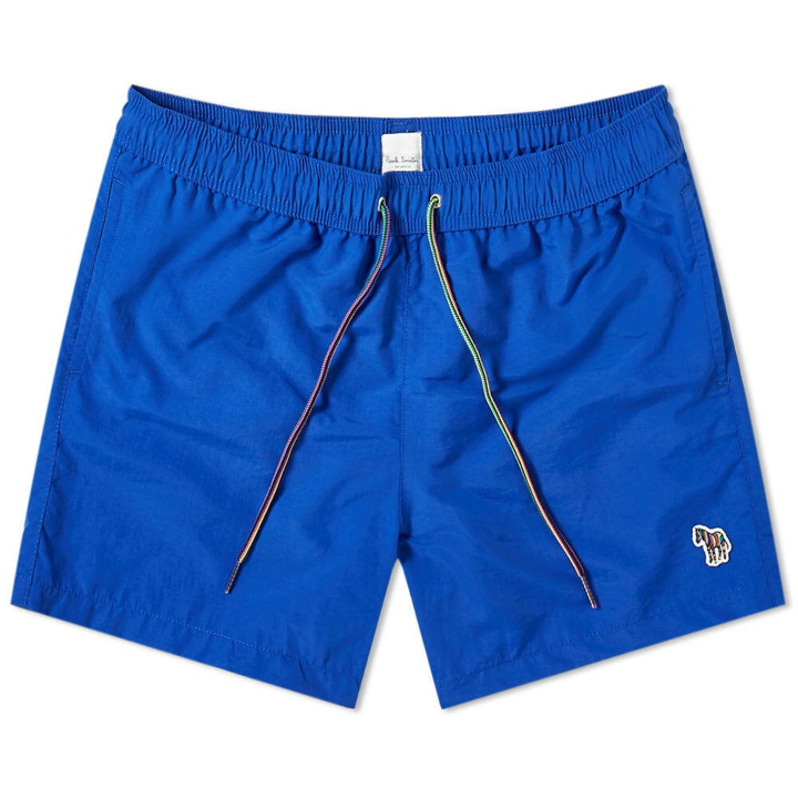 Photo: Paul Smith Men's Zebra Swim Short in Blue