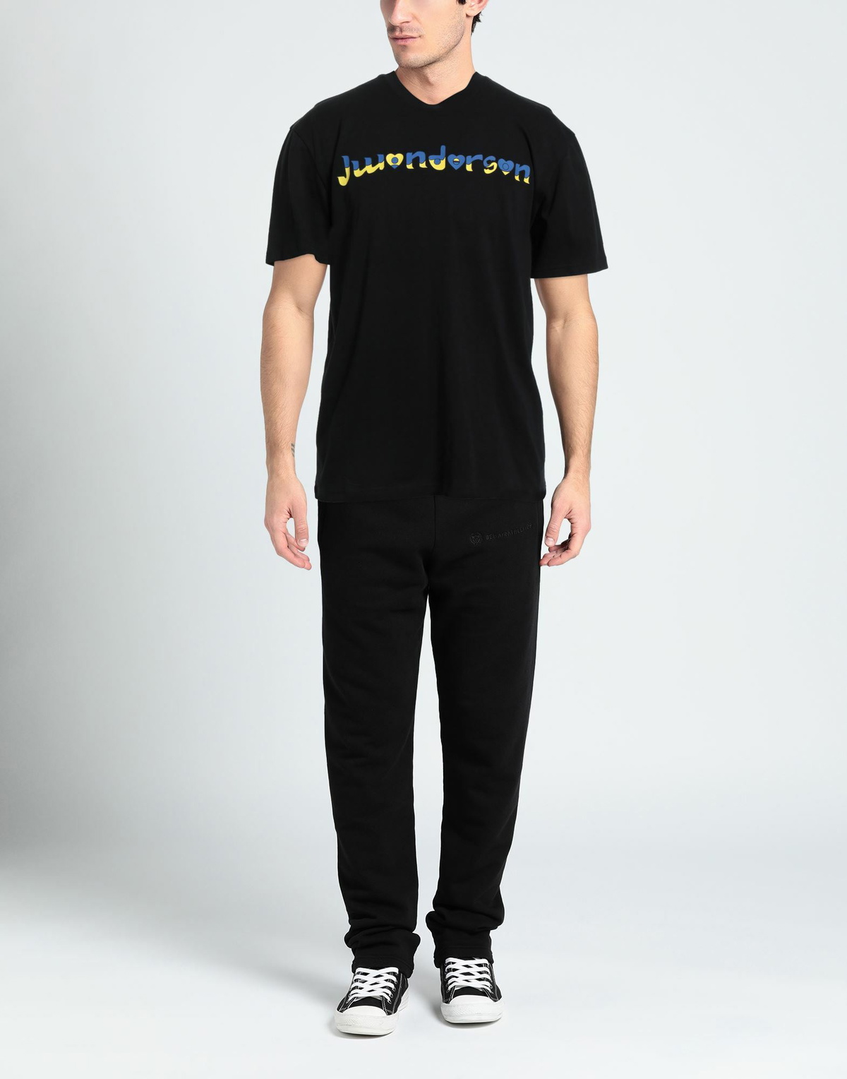 Jw Anderson Mens T-shirt in Black