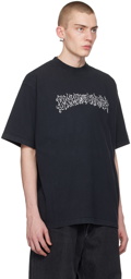 Balenciaga Black DIY Metal T-Shirt