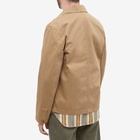 Norse Projects Men's Tyge Broken Twill Chore Jacket in Utility Khaki