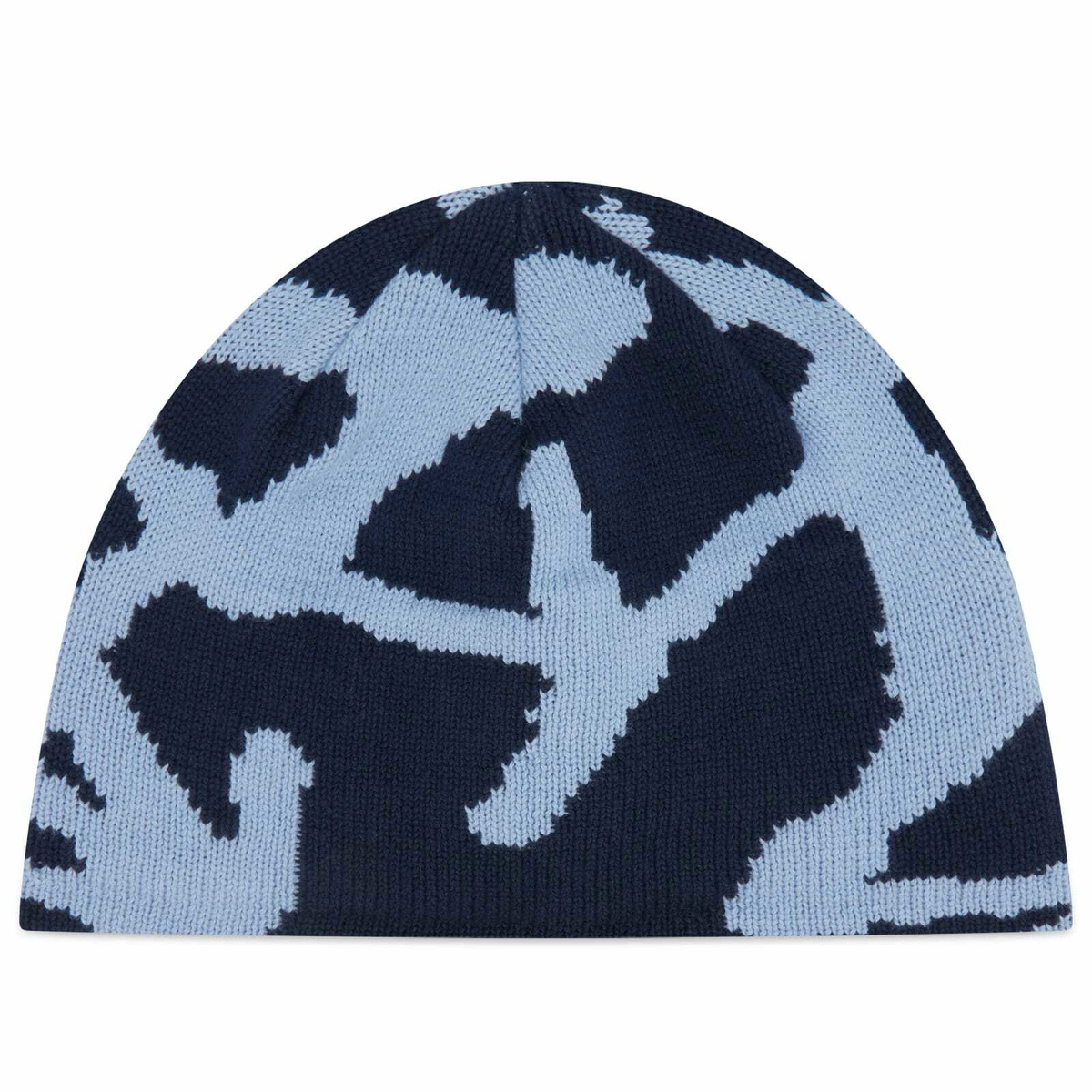 Gramicci Women's Burly Runningman Beanie in Splatter Blue 