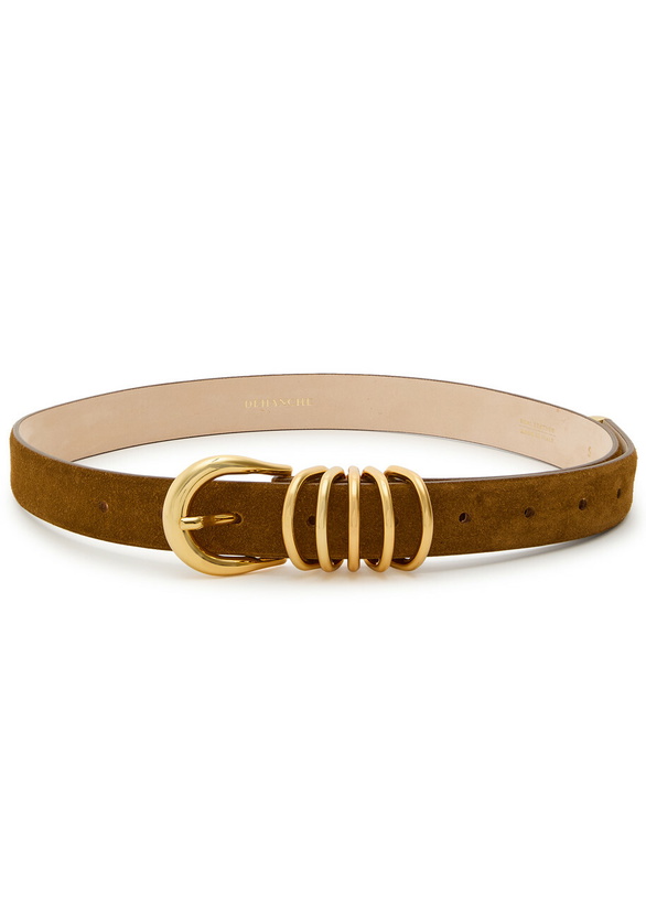 Photo: Dehanche Hollyhock Suede Belt Brown