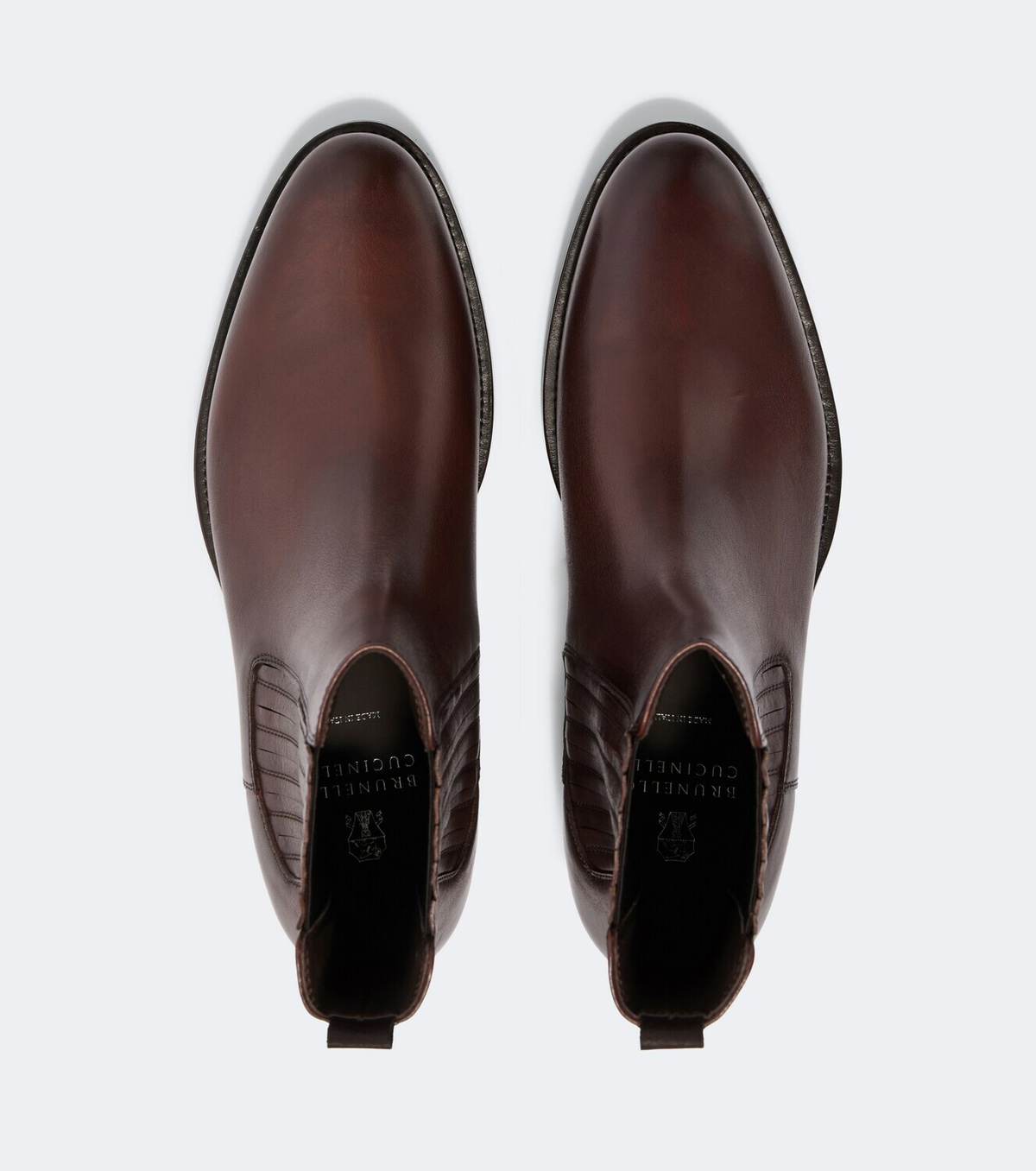 Brunello Cucinelli Leather Chelsea boots