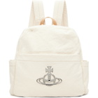 Vivienne Westwood Beige George Medium Backpack