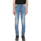 Amiri Blue Stack Jeans