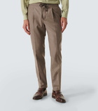 Incotex Virgin wool tapered pants