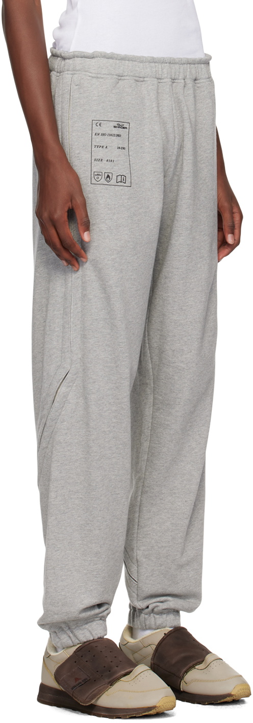 Olly Shinder Gray Split Sweatpants