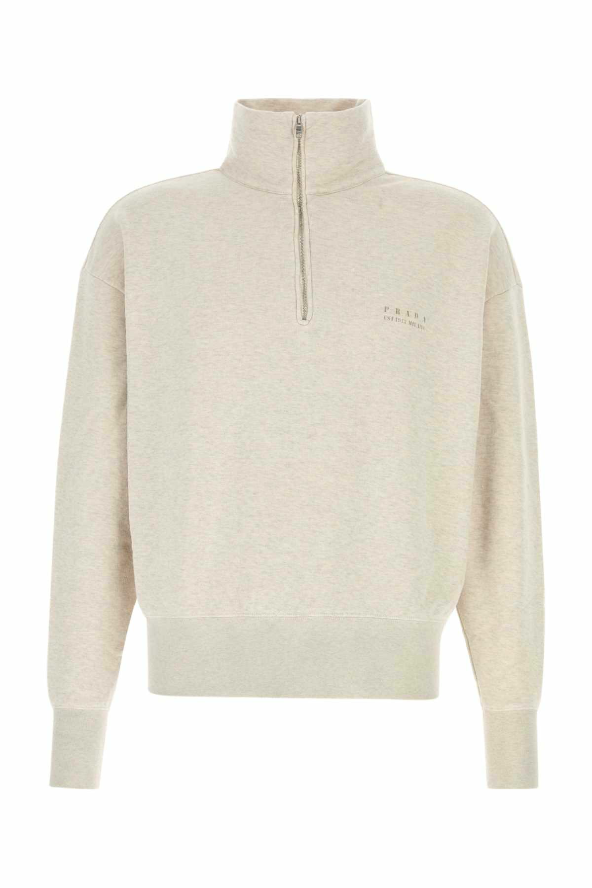 Prada Cotton half-zip sweatshirt Prada