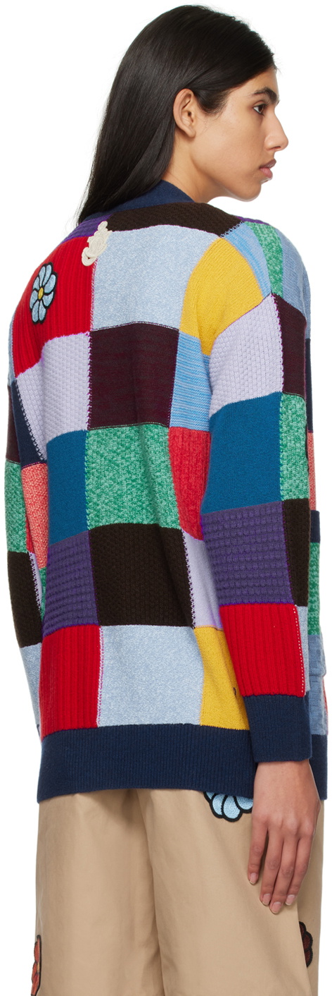 Moncler Genius 1 Moncler JW Anderson Multicolor Patchwork Cardigan ...