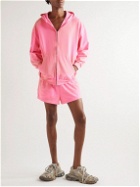 Balenciaga - Cotton-Jersey Zip-Up Hoodie - Pink