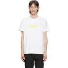 A.P.C. White Radically Minimal T-Shirt